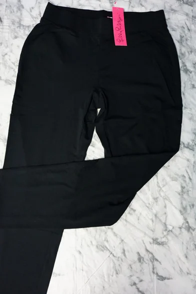 women's pants black