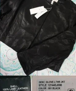 calf leather jacket