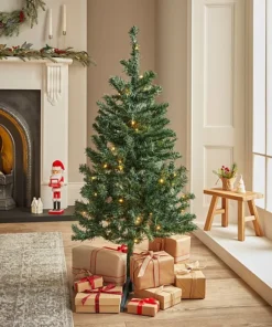 pallet of christmas trees