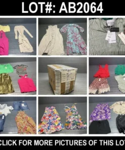 pallet of clothes for sale