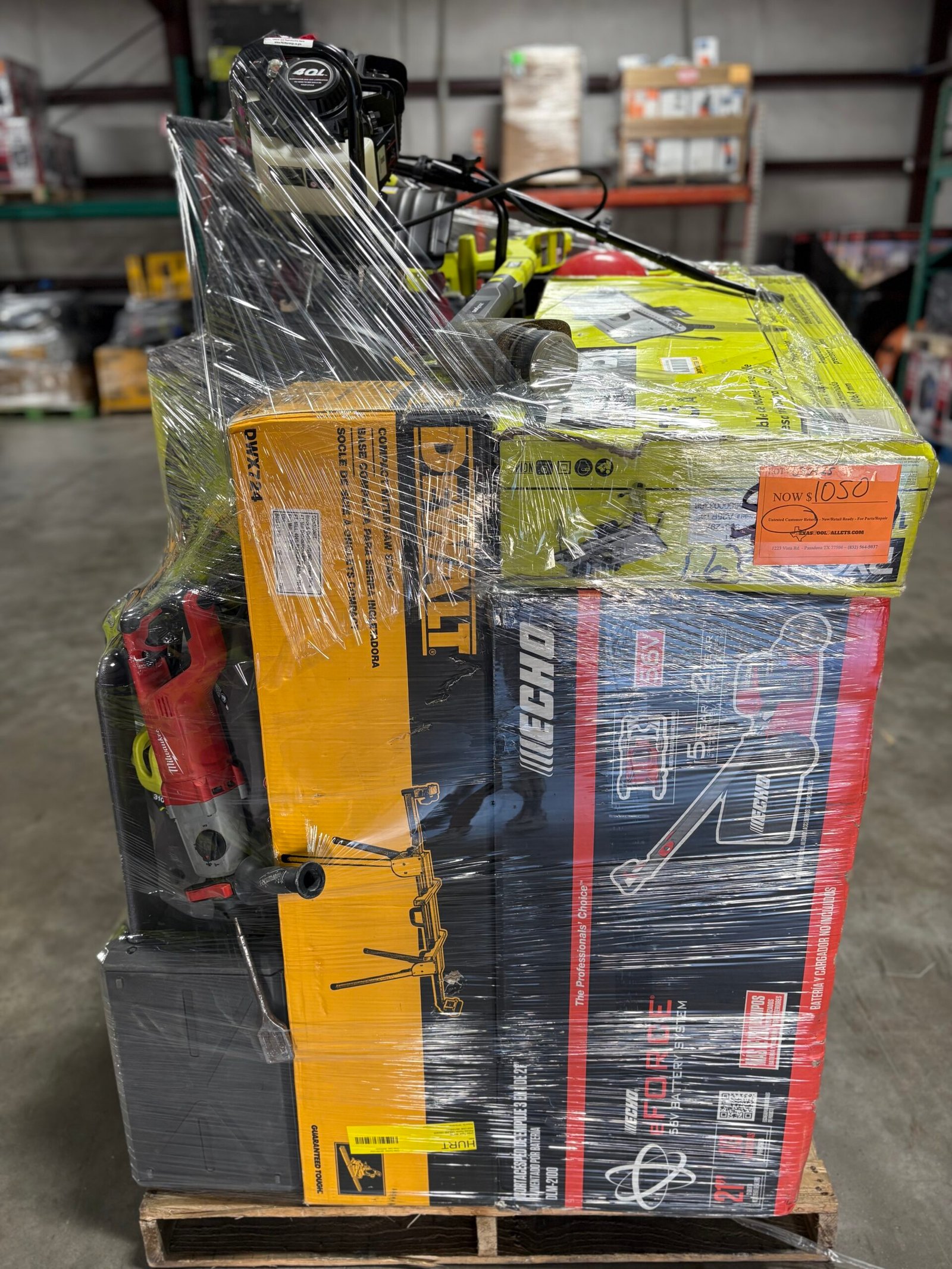 power tool liquidation pallets