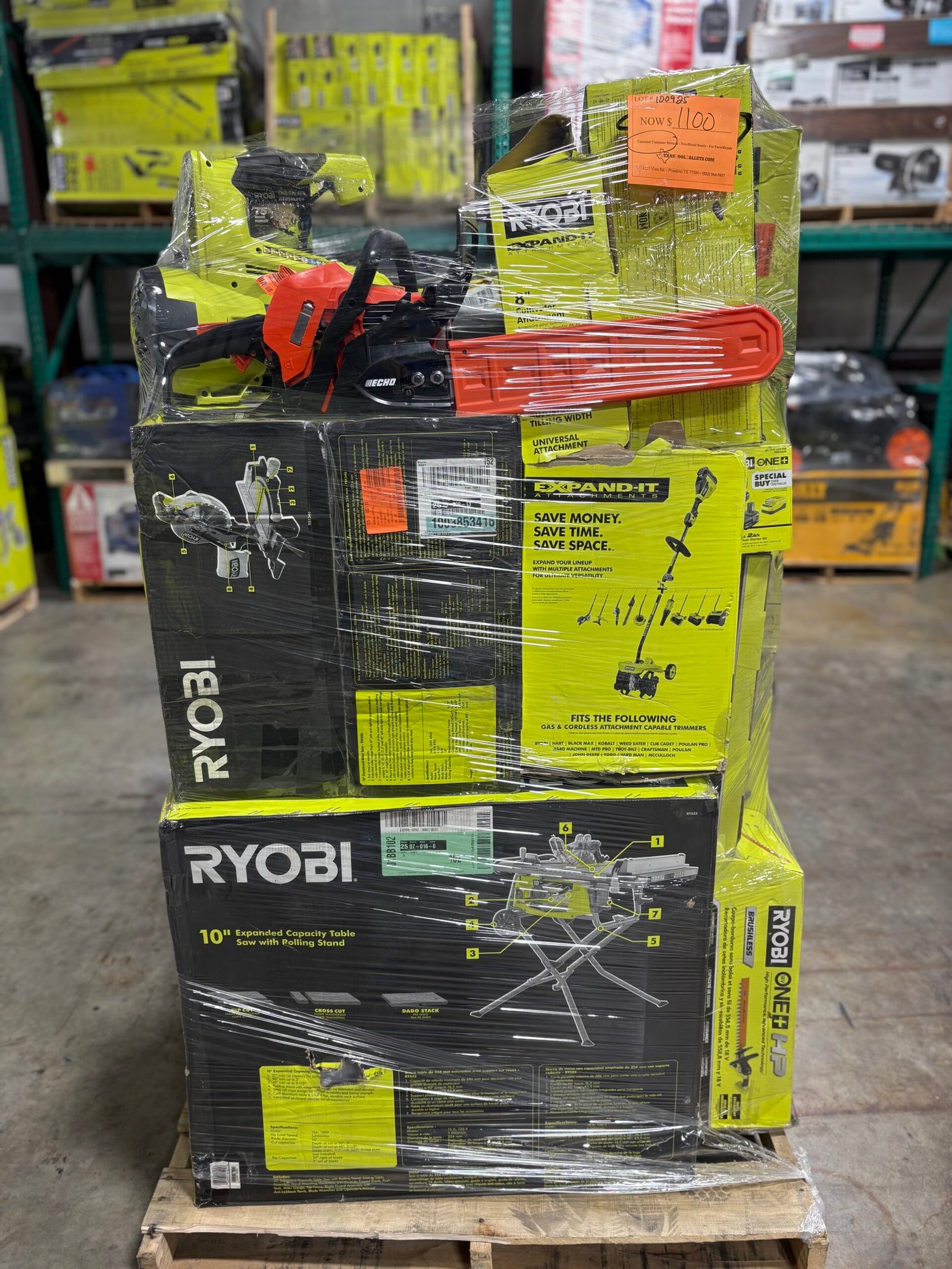 power tool pallet auction