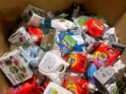laundry detergent pallets