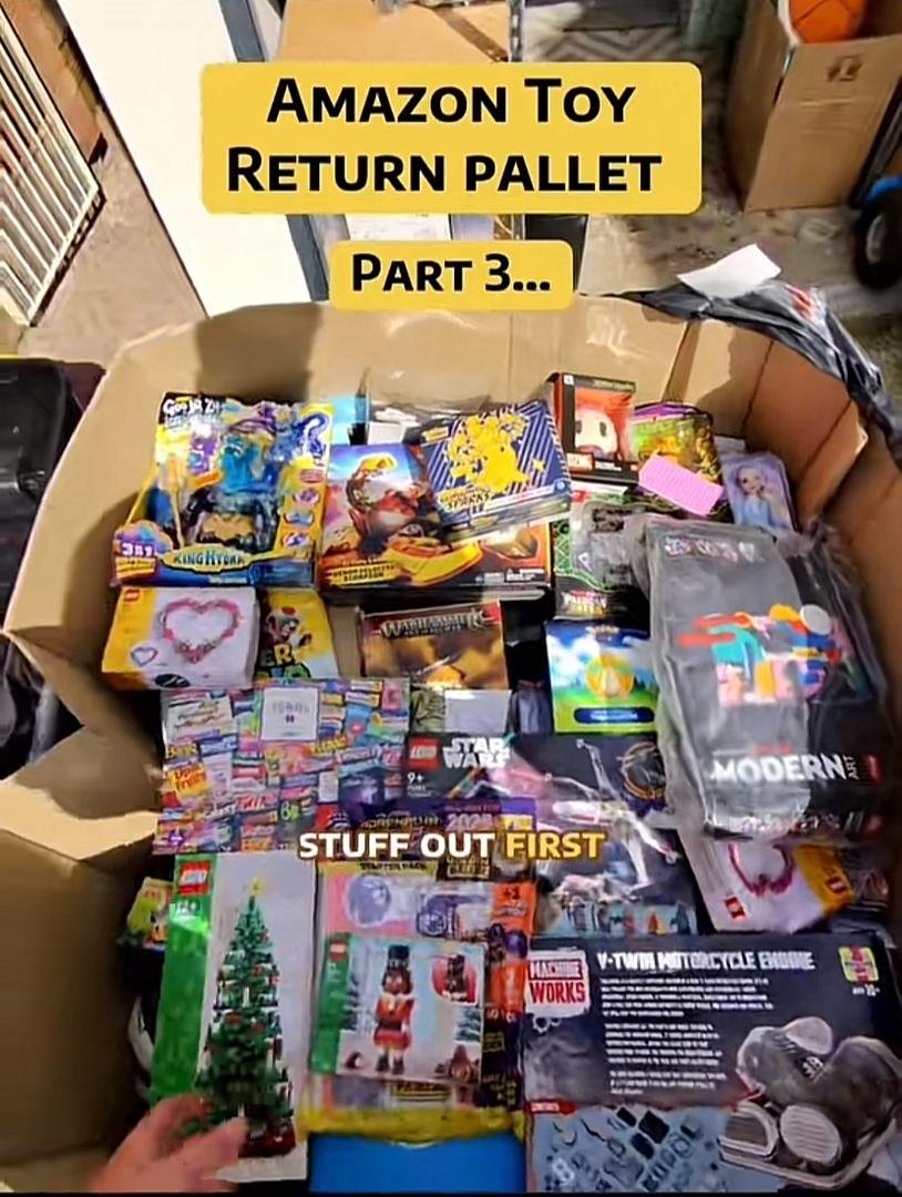 Amazon Retouren Paletten Spielwaren