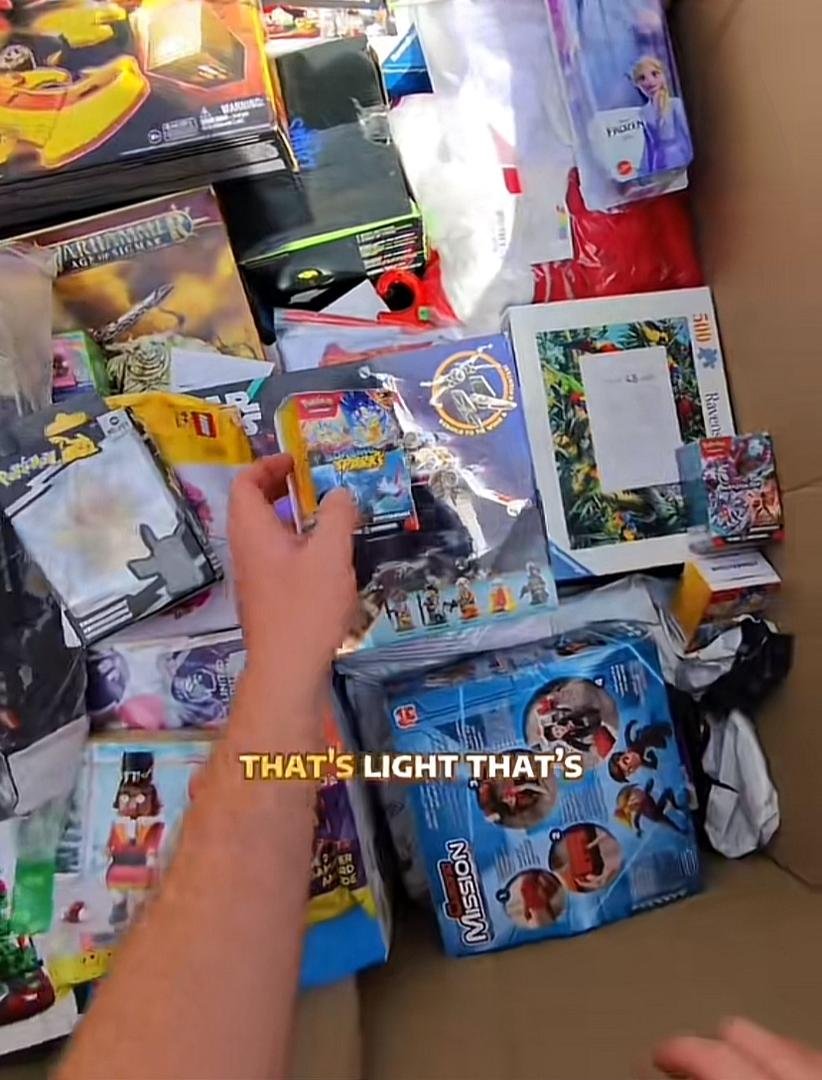 Amazon Retouren Spielzeug Paletten