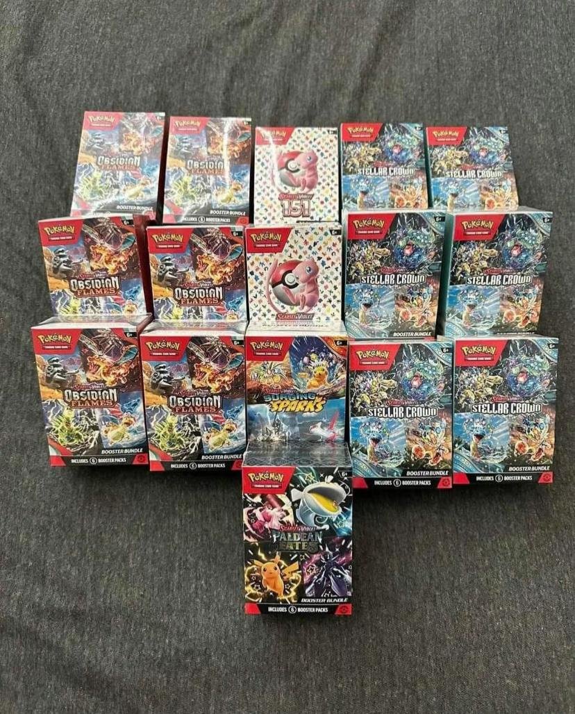 Pokémon Sammelkarten Restposten Palette OVP