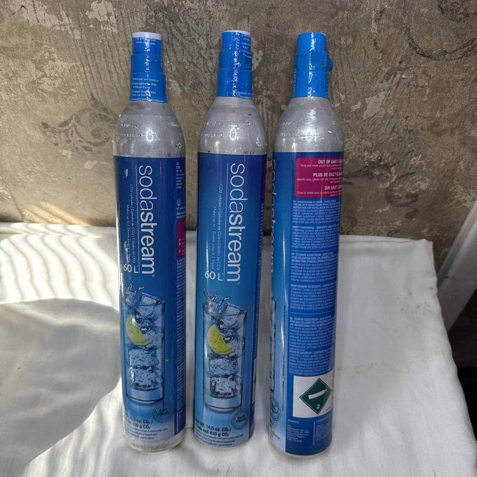 SodaStream CO2-Zylinder-Ersatzkartuschen