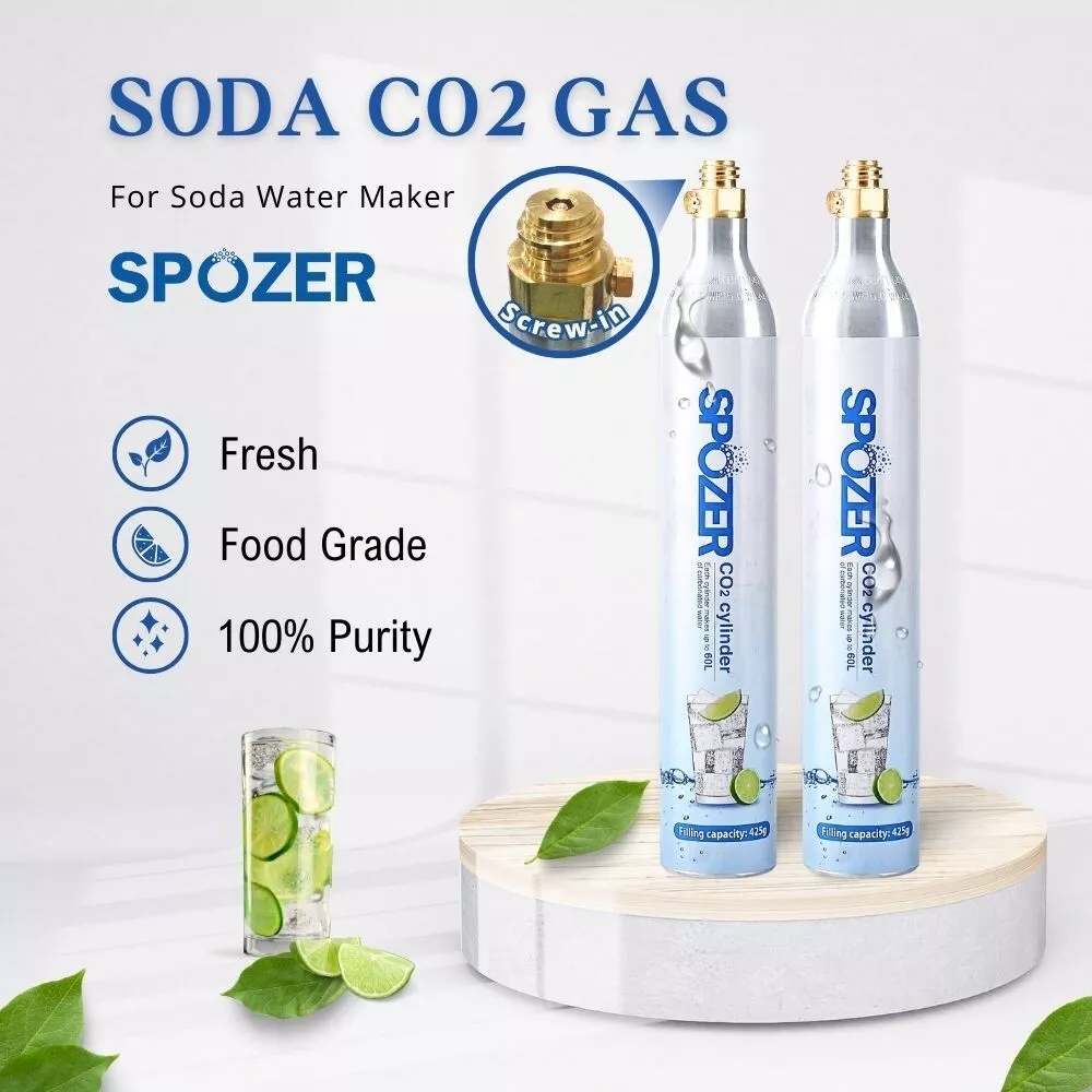 Soda CO2-Zylinder 60L Spozer