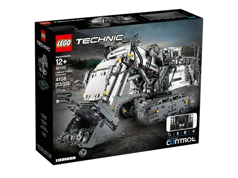 LEGO Technic Liebherr R 9800 Excavator (set 42100).