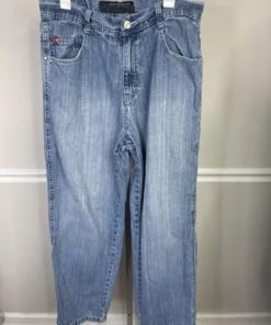 baggy mens blue jeans