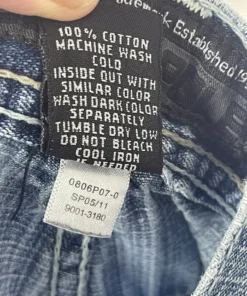 baggy mens blue jeans